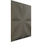 Ekena Millwork 11 7/8in. W x 11 7/8in. H Helene EnduraWall Decorative 3D Wall Panel Covers 0.98 Sq. Ft. WP12X12HEISG - alternate 3